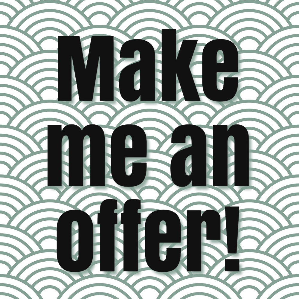 Make an offer! Or bundle and save 20%!!!